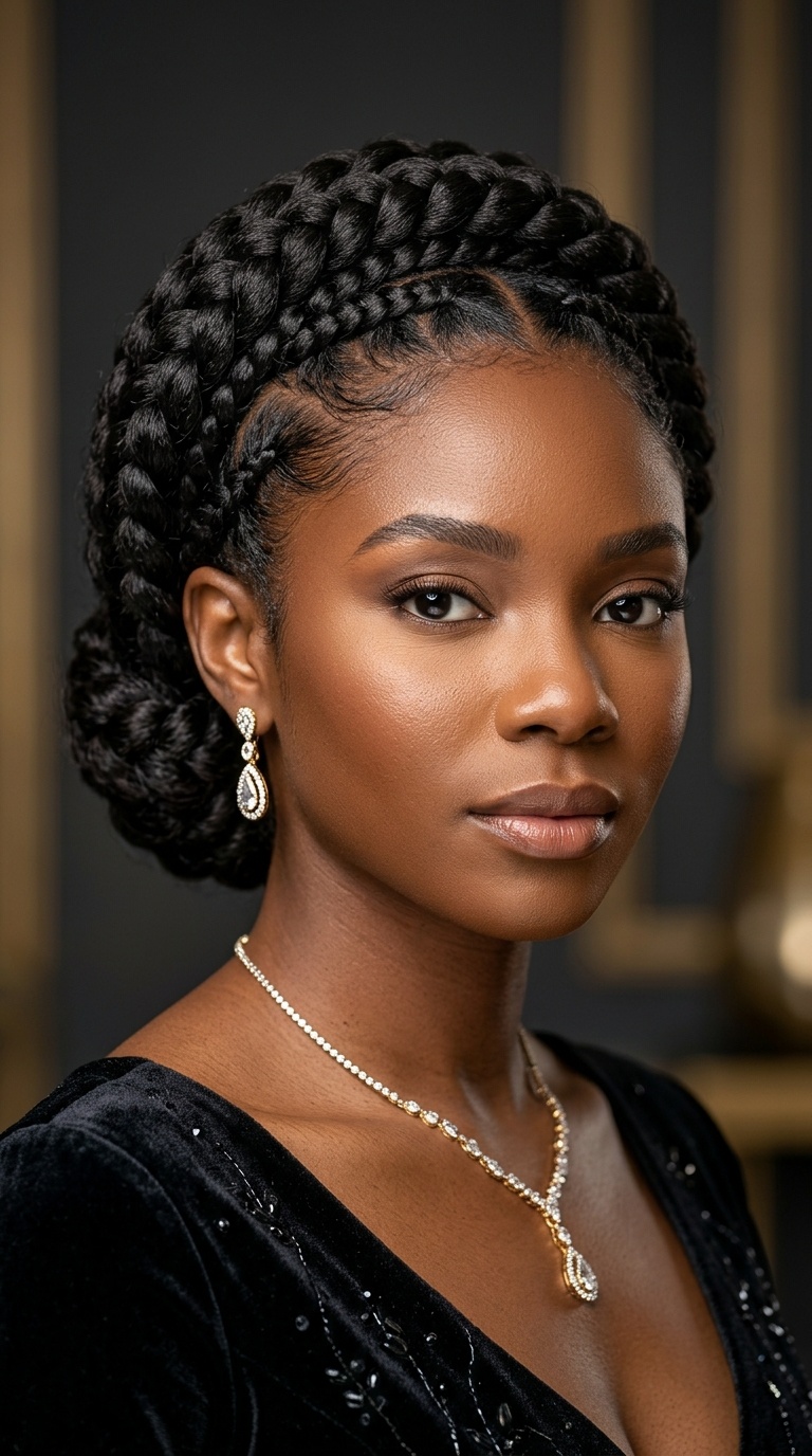Crown Goddess Braids