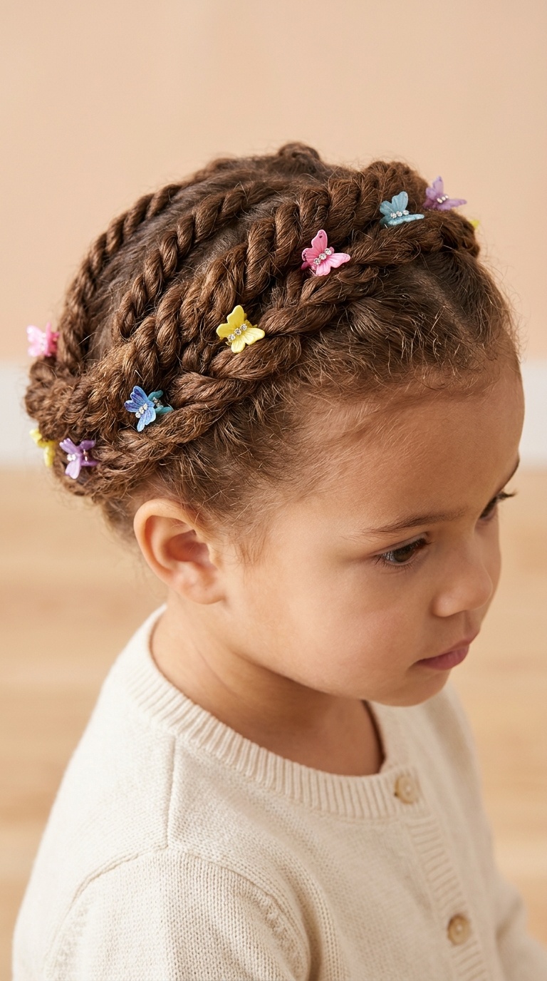 Crown Twist with Clips