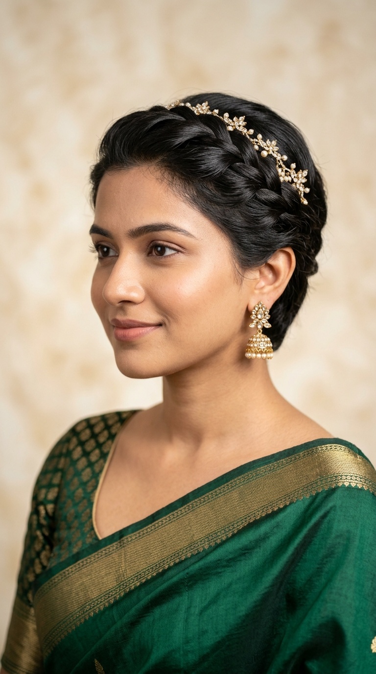 Crown Twist with Jewels