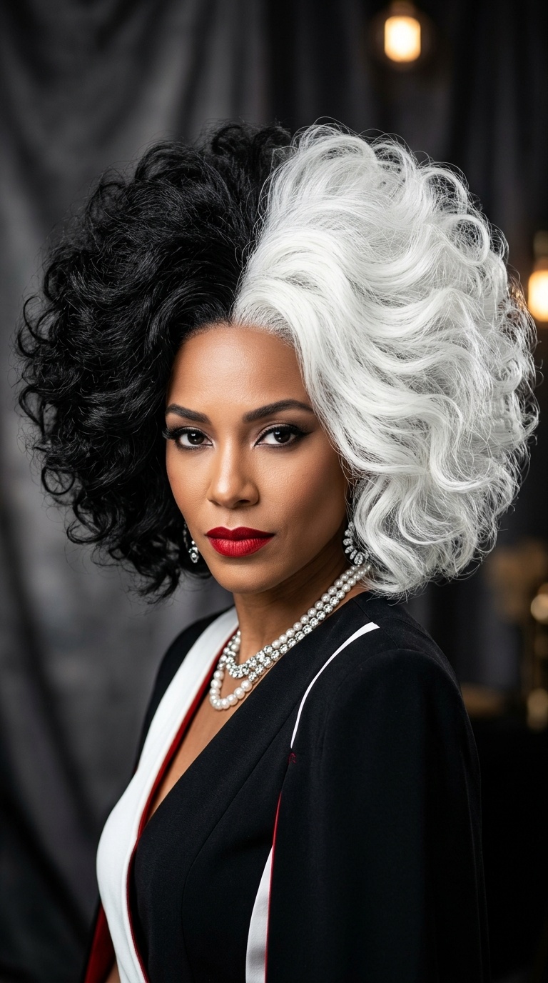 Cruella’s High-Volume Split Texture