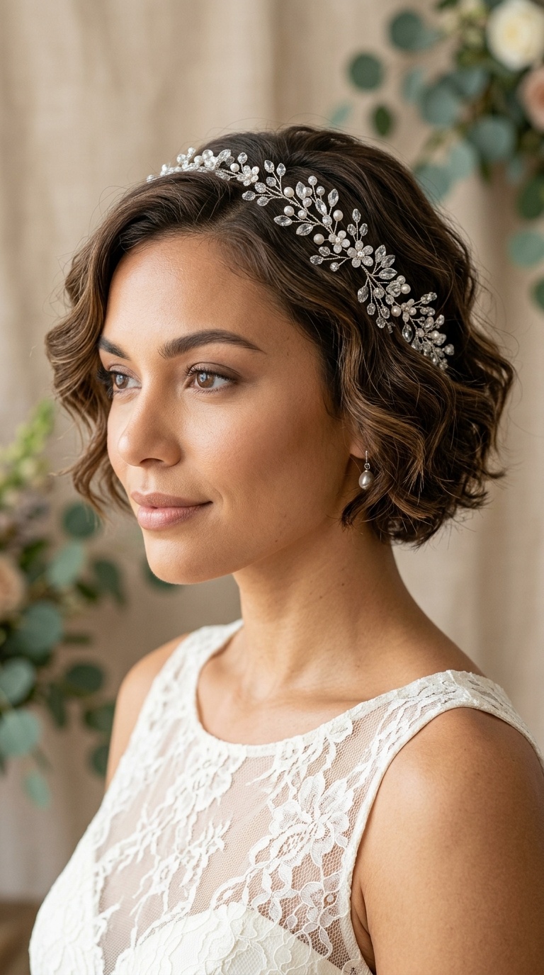 Crystal Hair Vine Wrap