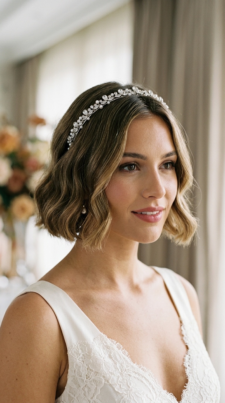 Crystal Headband Bob