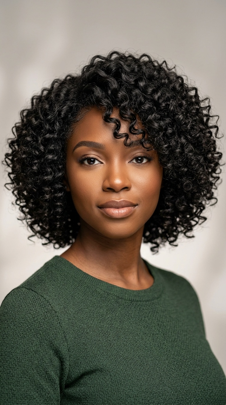 Curly Bob Sew-In
