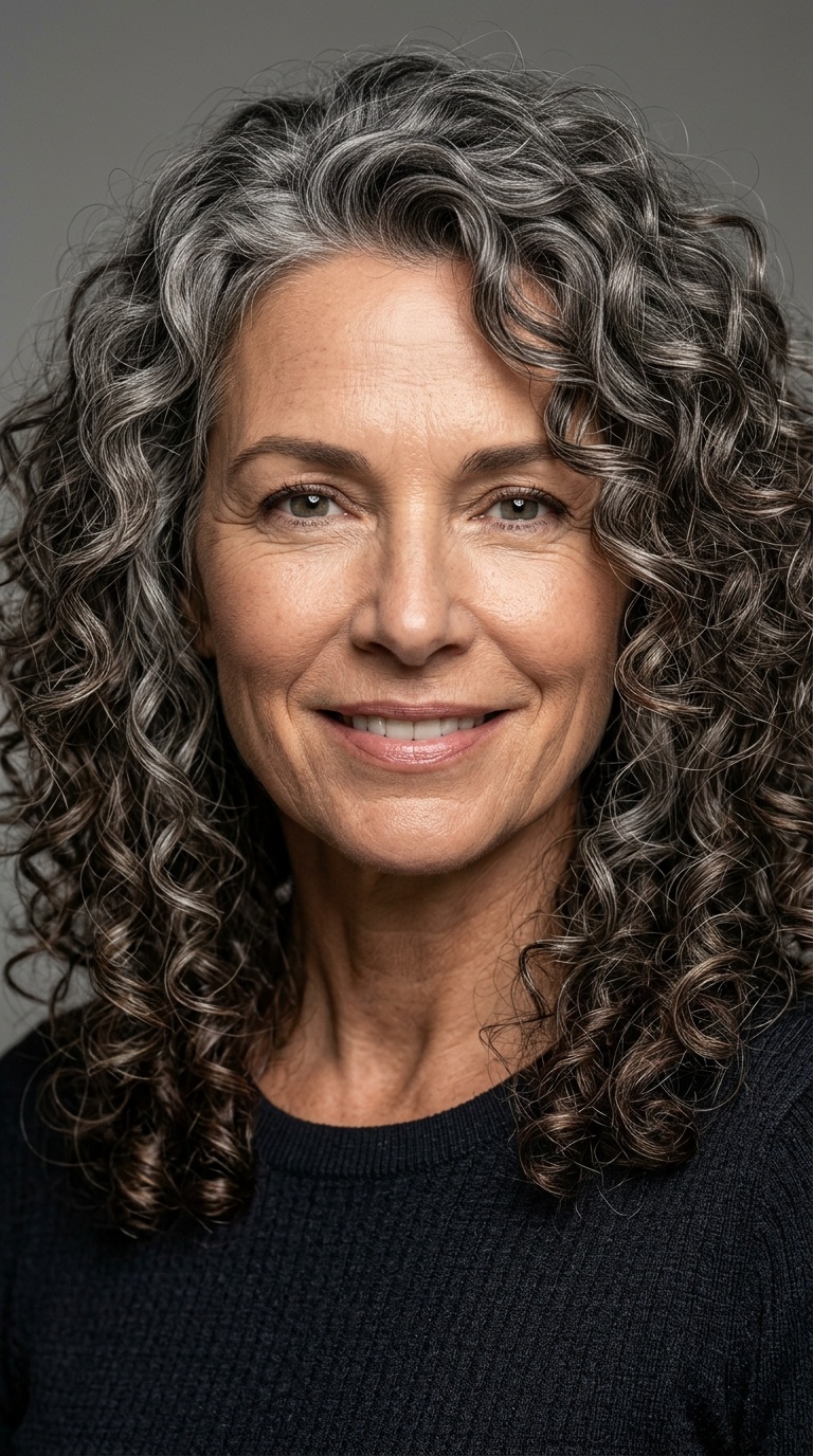 Curly Face-Framing 