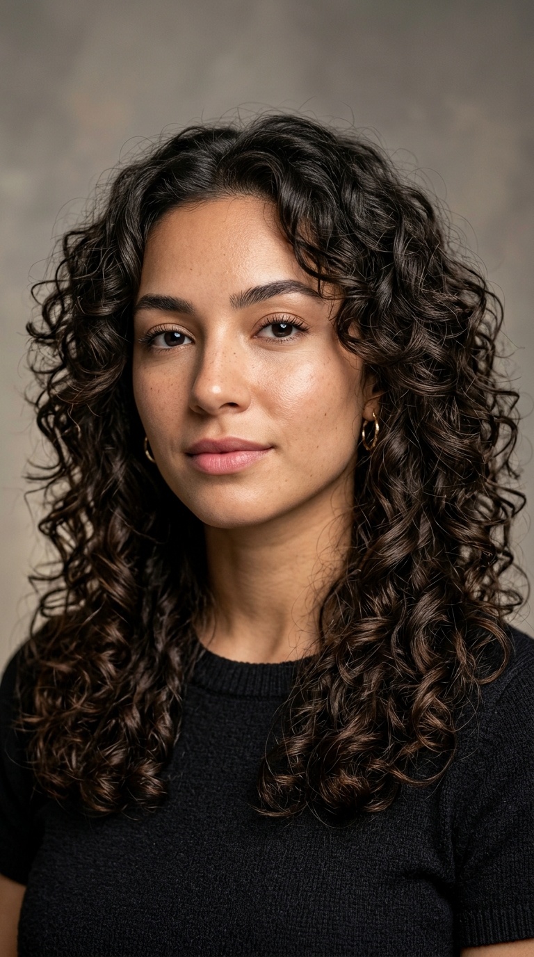 Curly Feathered Layers