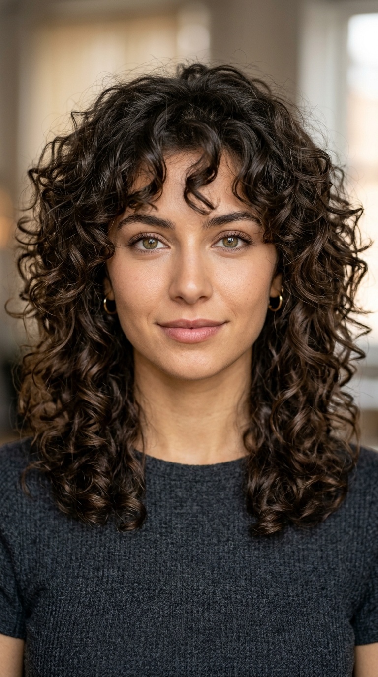 Curly Layers with Maximum Volume