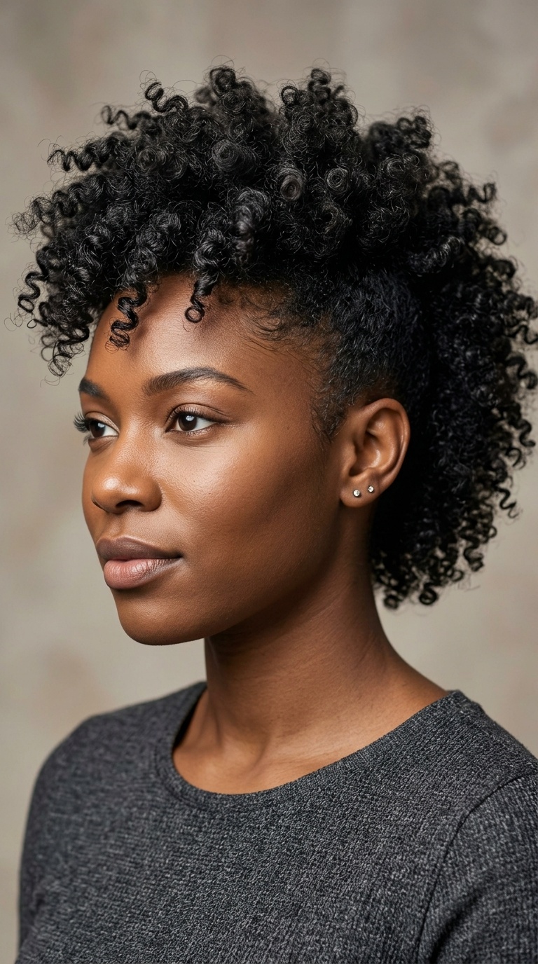 Curly Mohawk (Frohawk)