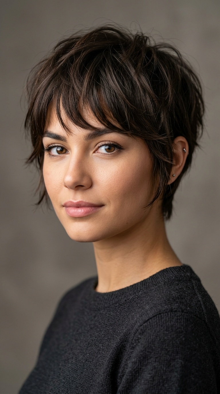 Deconstructed Pixie with Layered Side Pieces