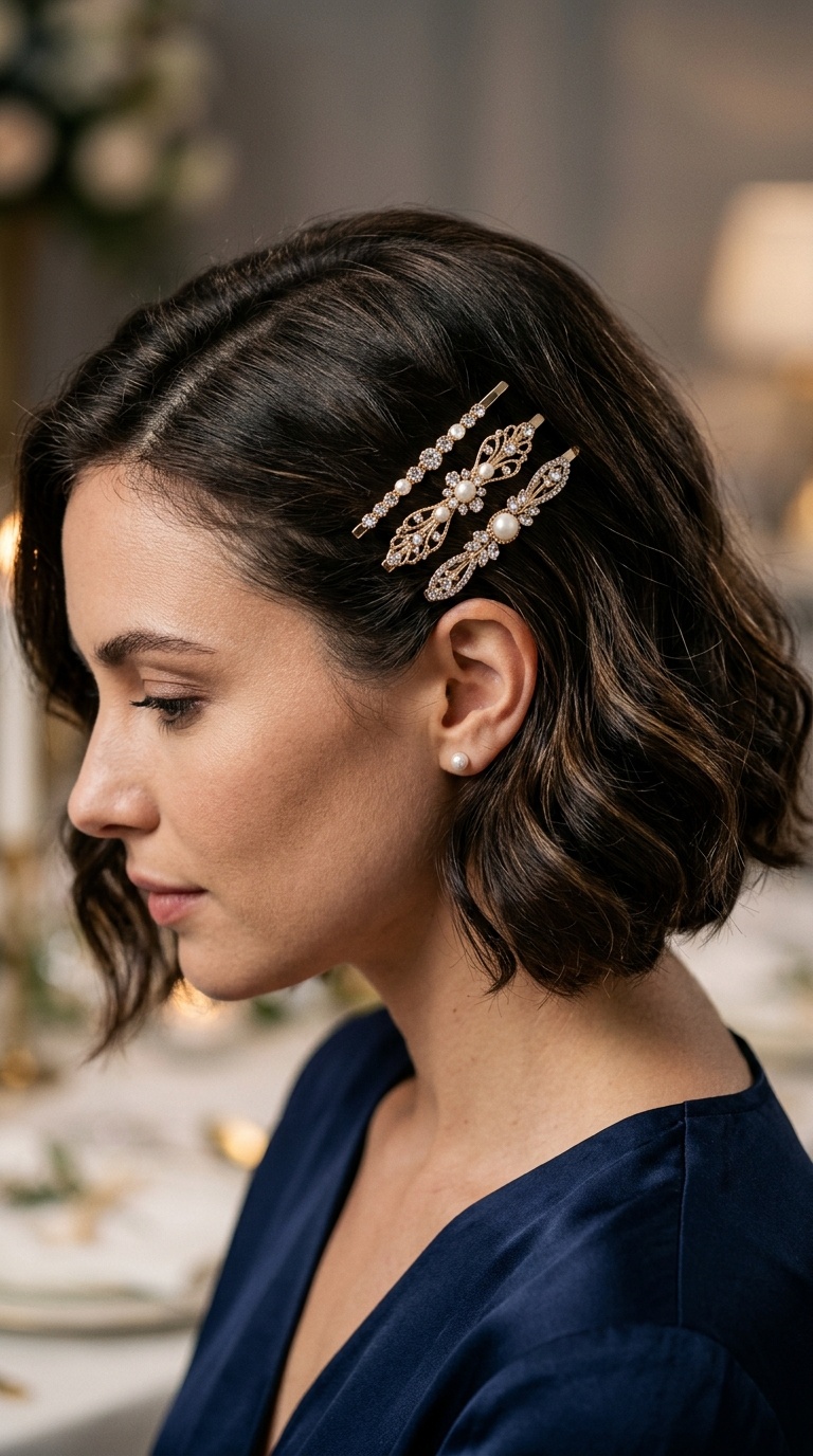 Decorative Bobby Pin Stack