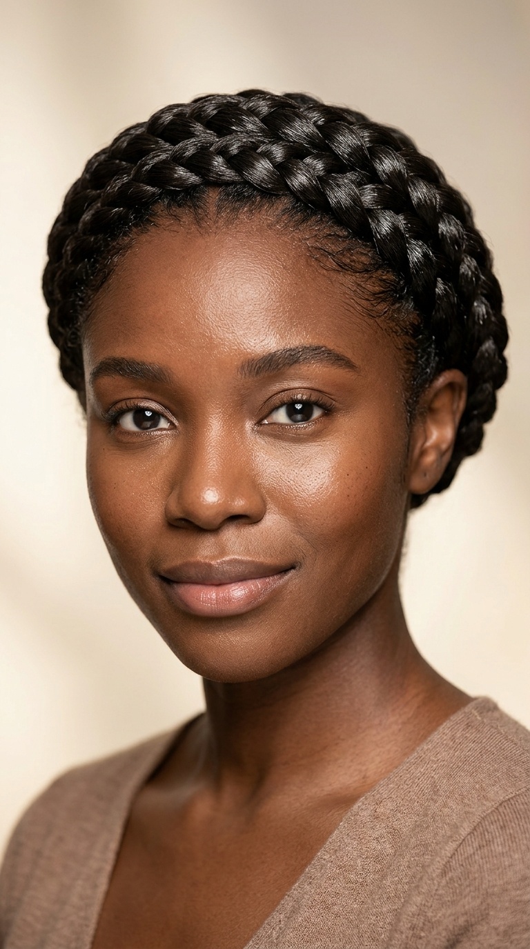 Deep-Conditioning Crown Braids
