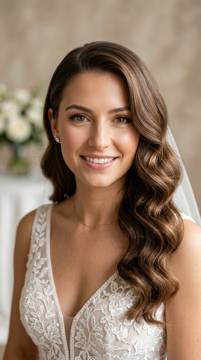 Deep Side Part Polished Waves