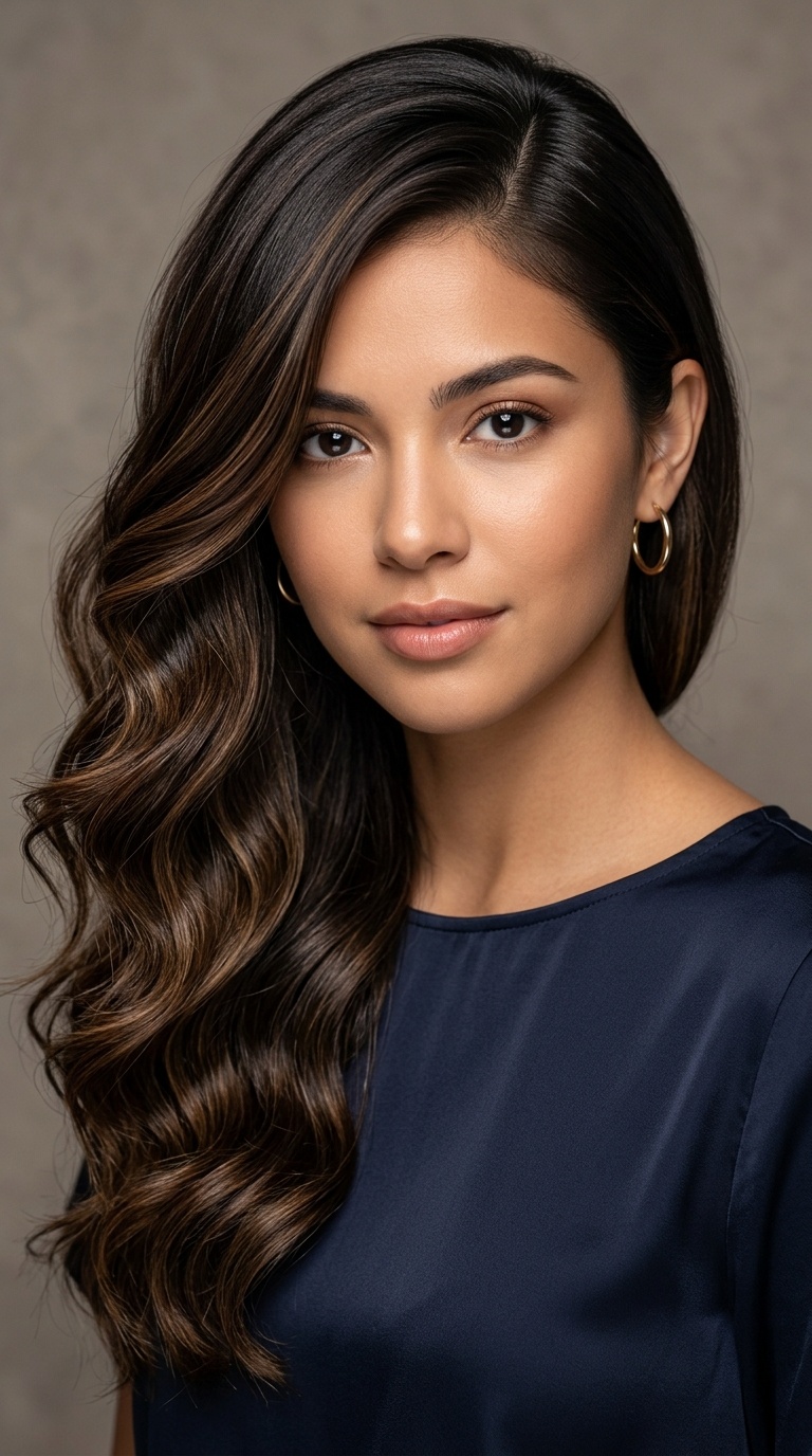 Deep Side Part with Cascading Waves