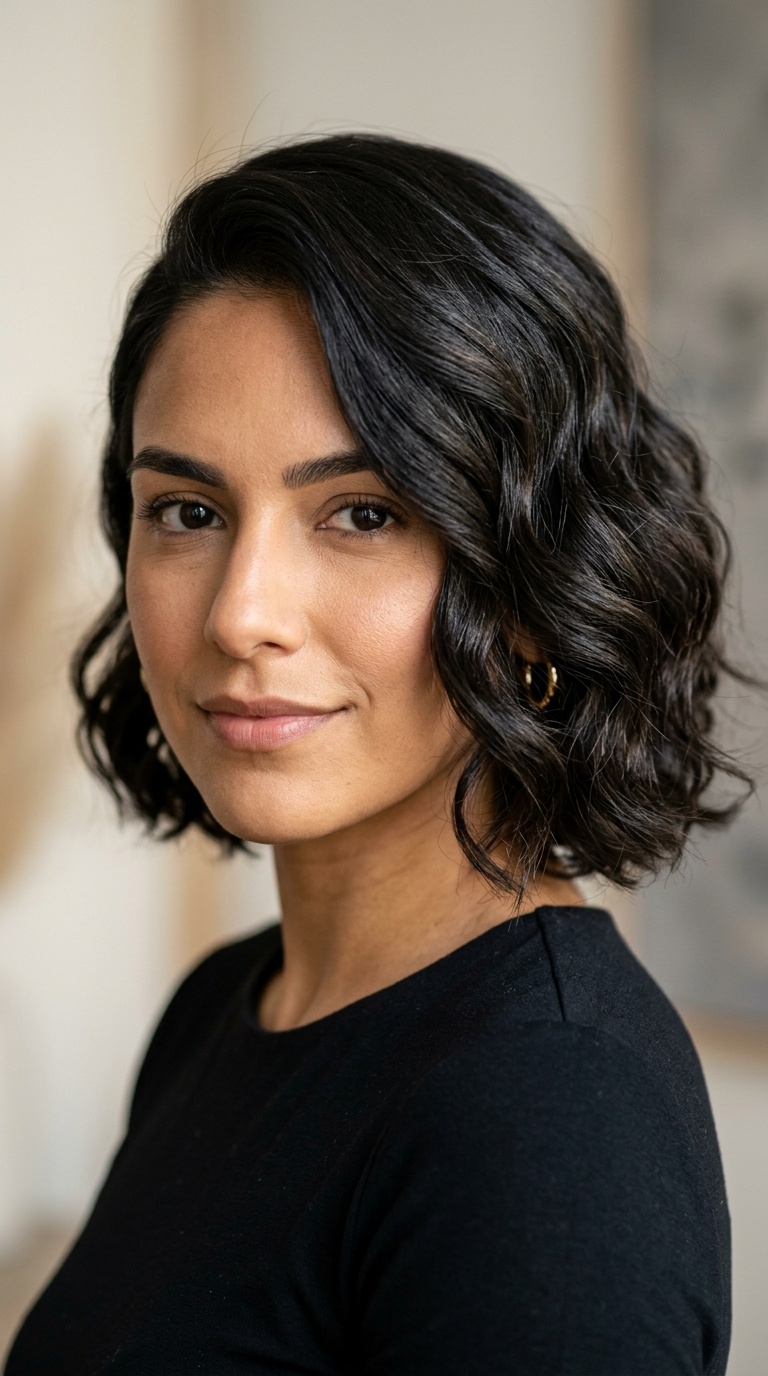 Deep Side Part with Soft Waves