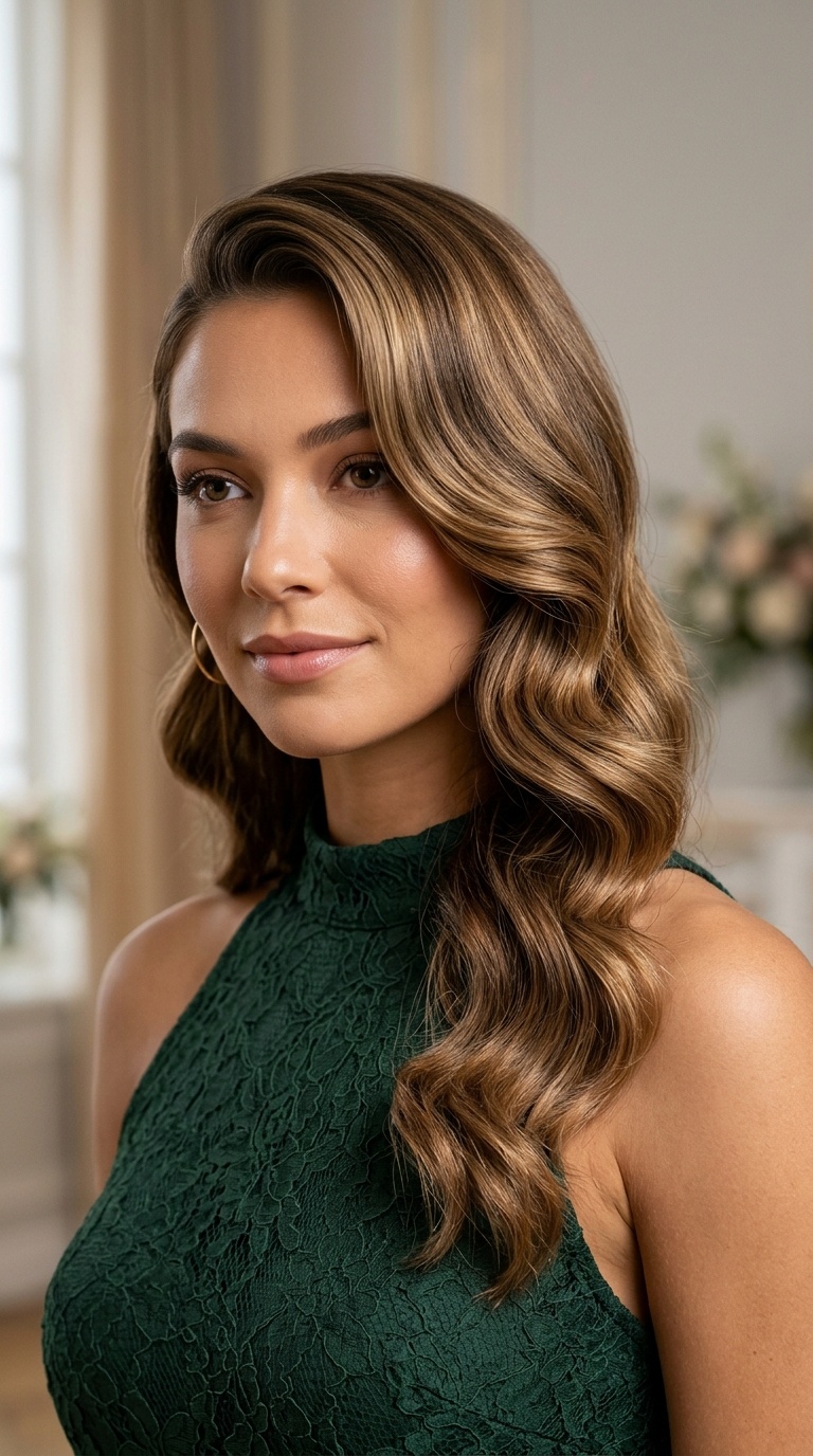 Deep Side Part with Soft Waves