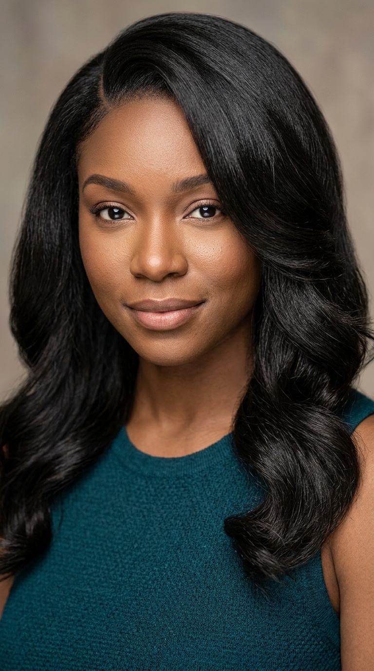 Deep Side Part with Soft Waves