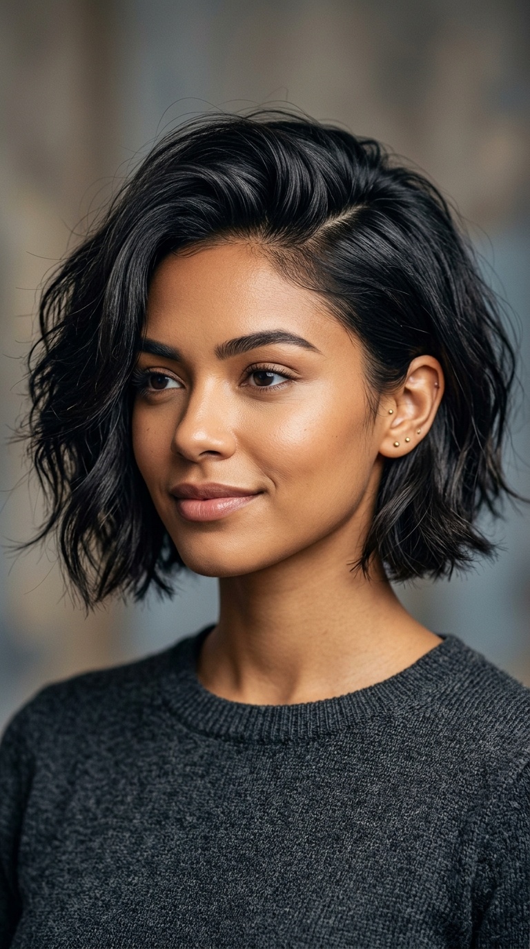 Deep Side Part with Volume