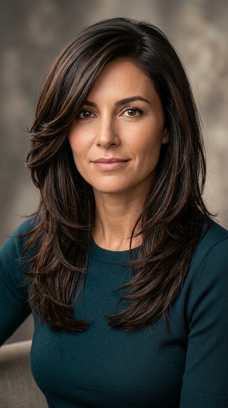 Deep Side-Swept Layered Cut