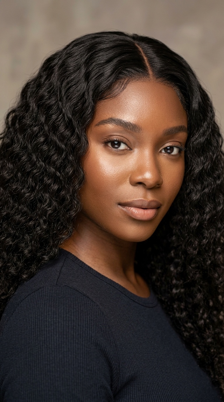 Deep Wave Frontal Wig