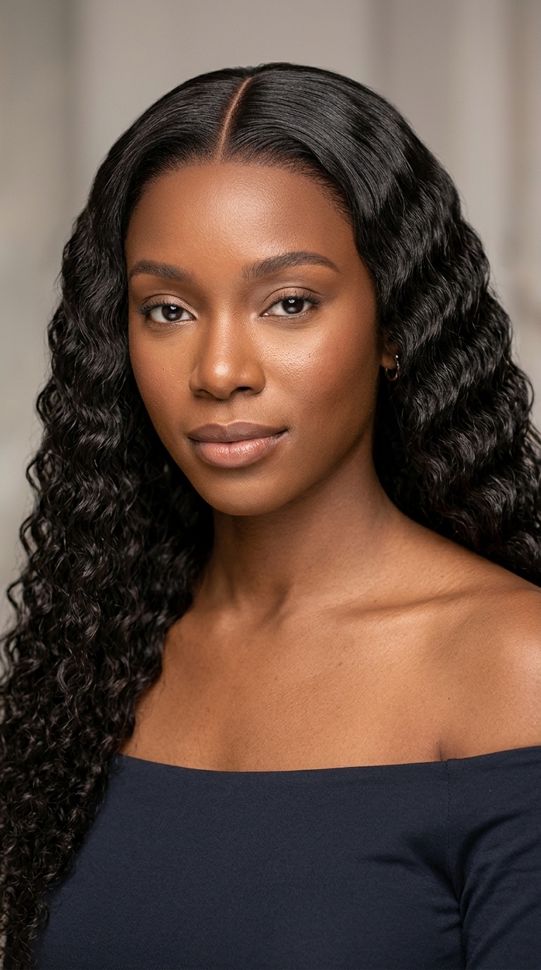 Deep Wave Sew-In with Crisp Part