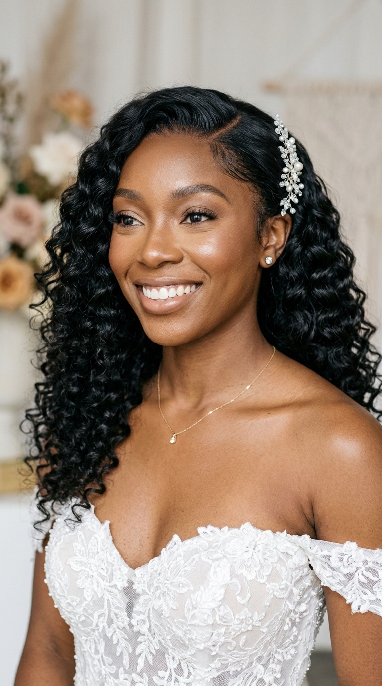 Deep Wave Side-Part Wig