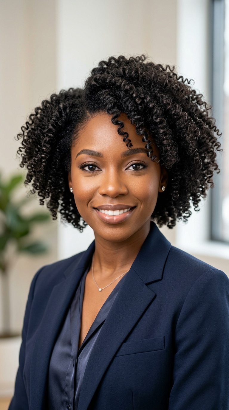 Defined Curls or Coils