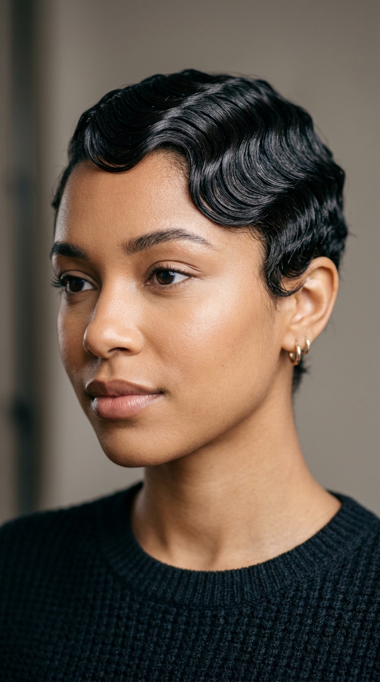 Defined Finger Waves