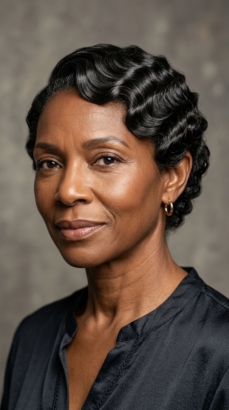 Defined Finger Waves