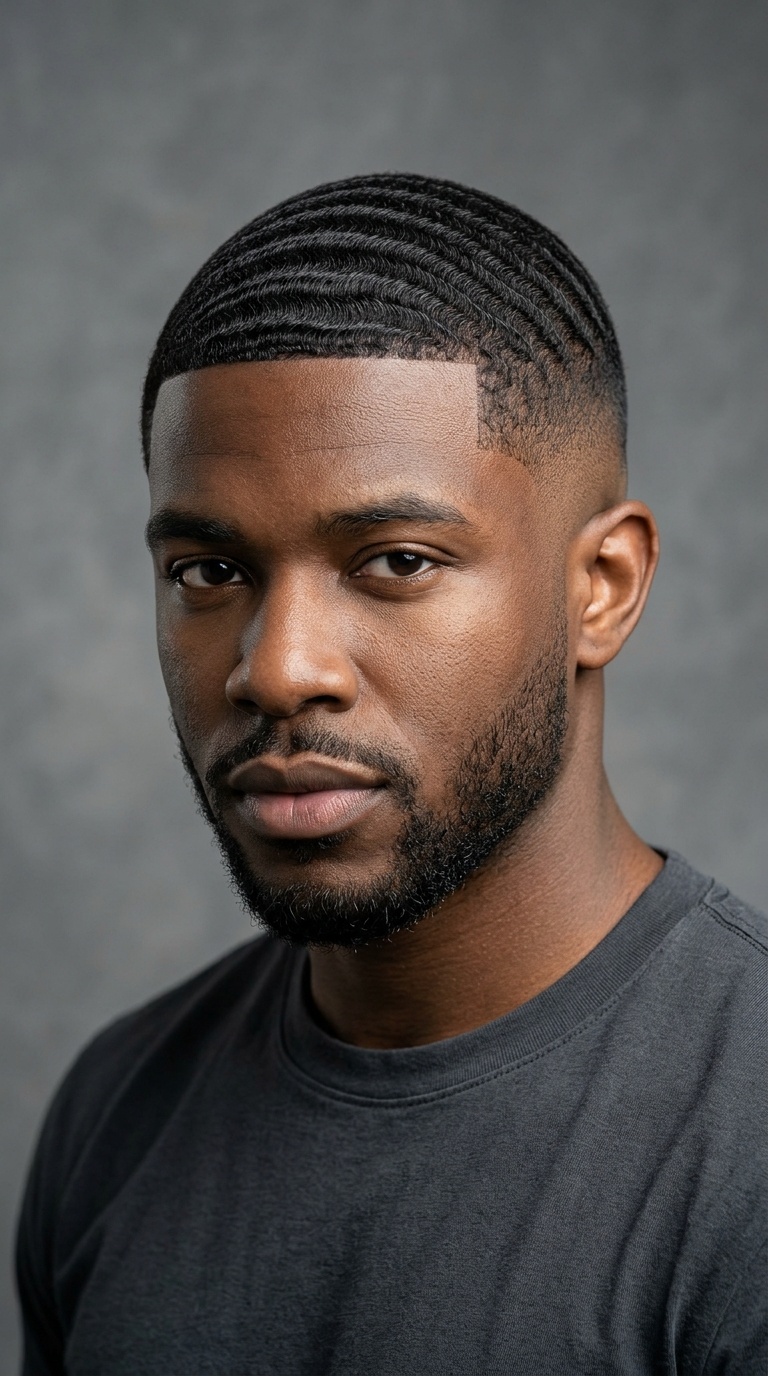 Defined Ripple Waves with Low Bald Fade