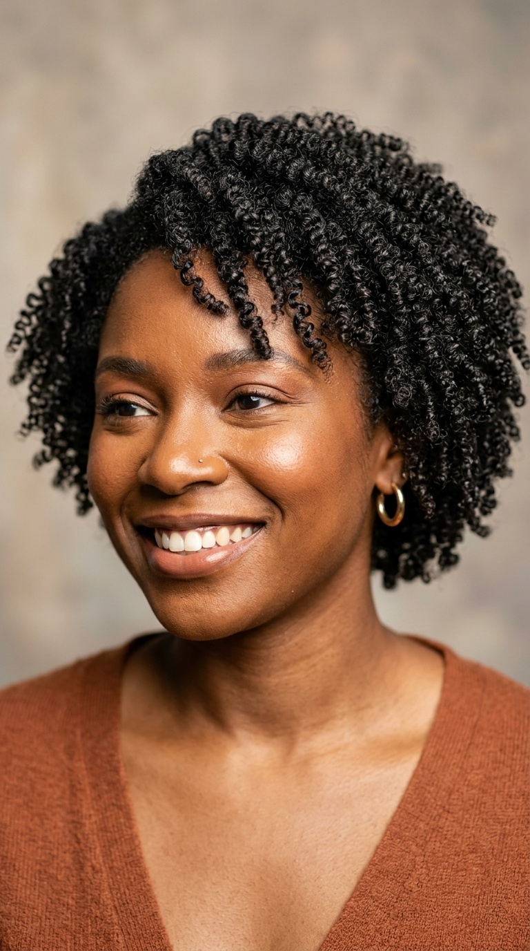Defined Wash-and-Go Coils
