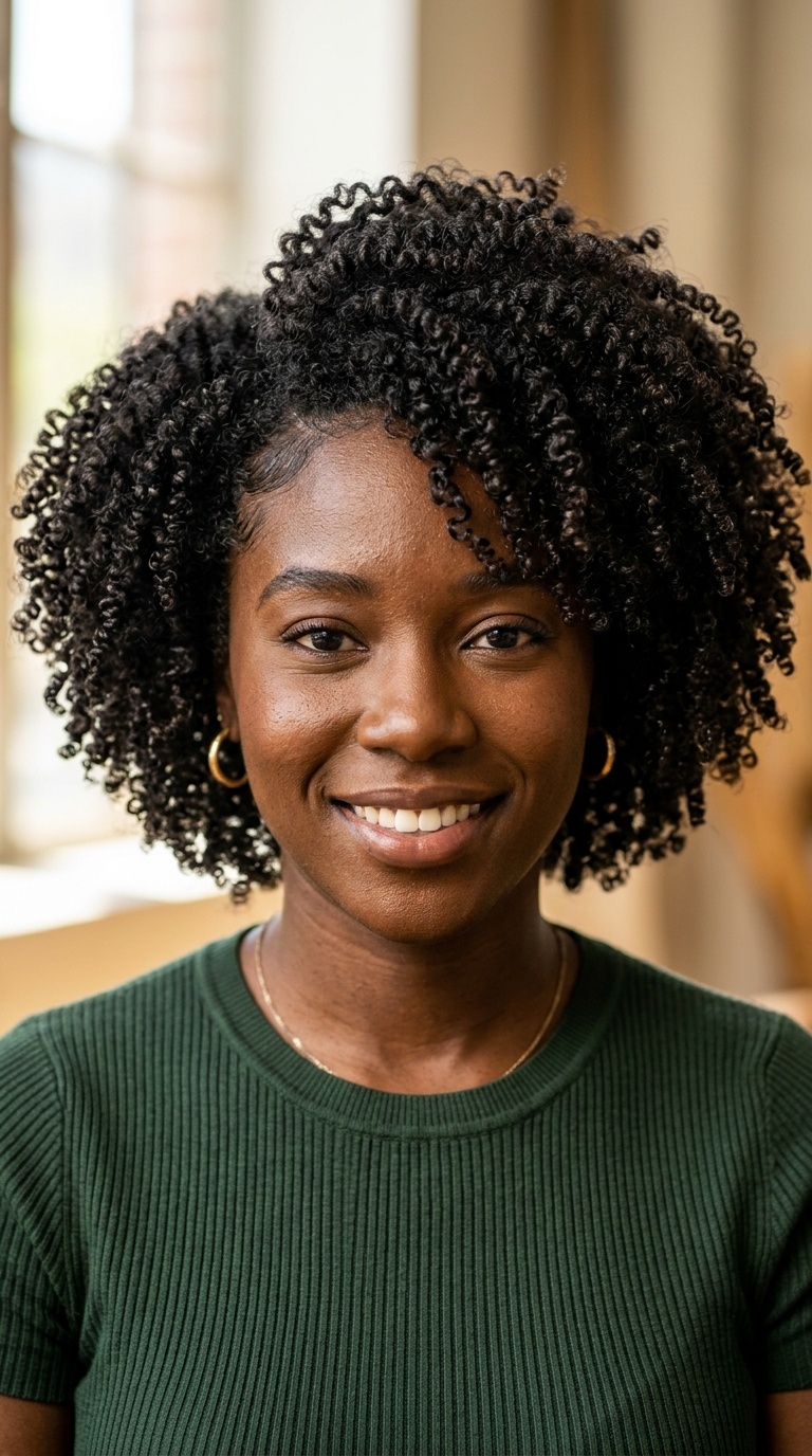 Defined Wash-and-Go Coils