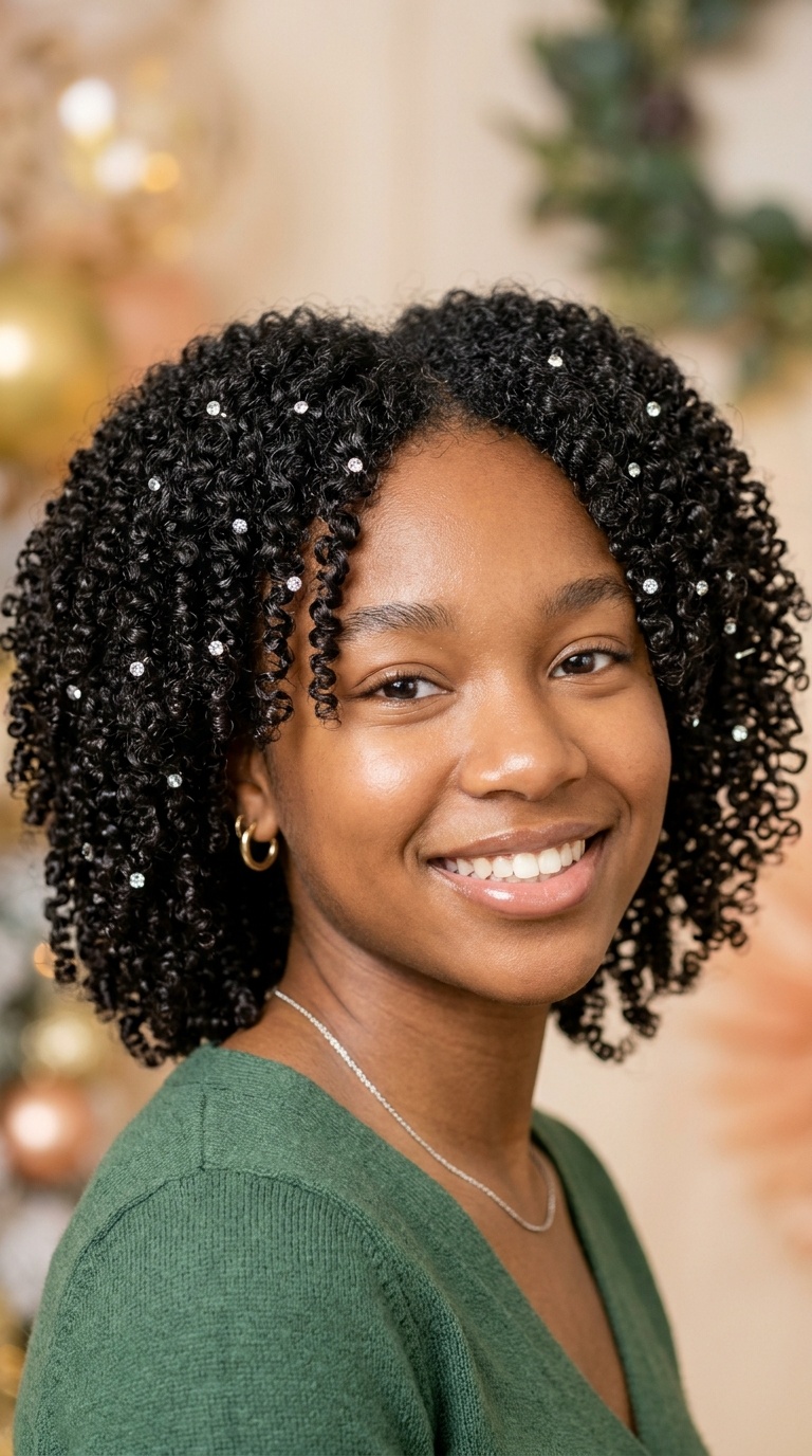 Defined Wash-and-Go with Crystal Pins
