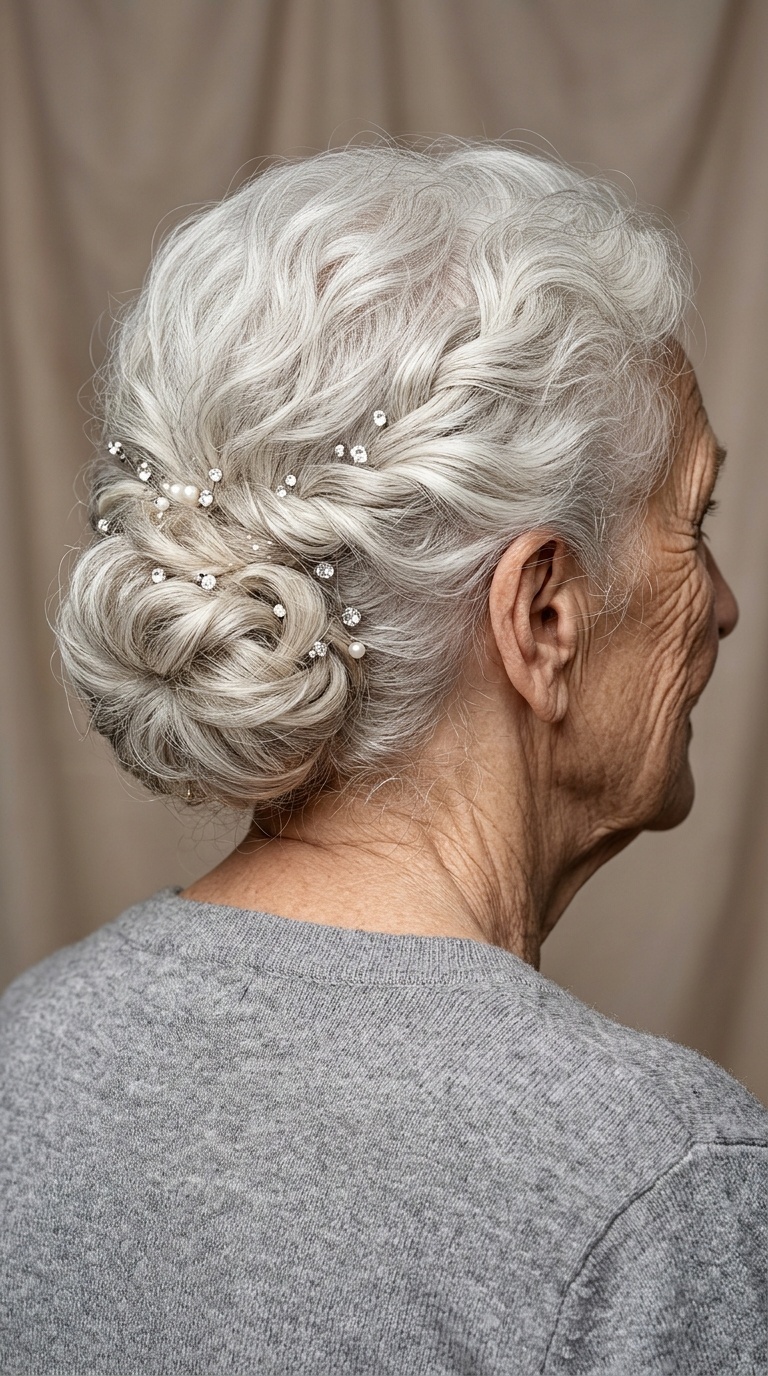 Delicate Low Chignon