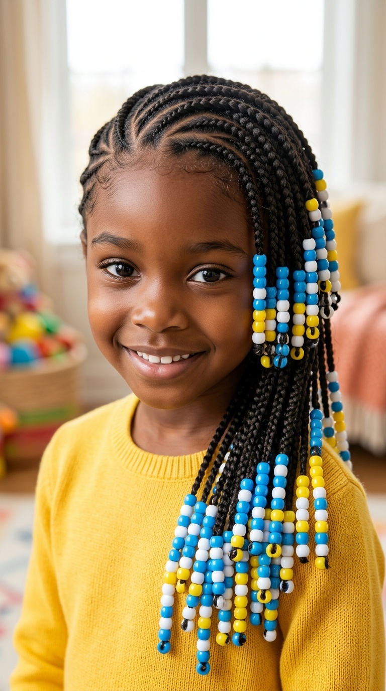 Diagonal Braids with Two-Tone Beads