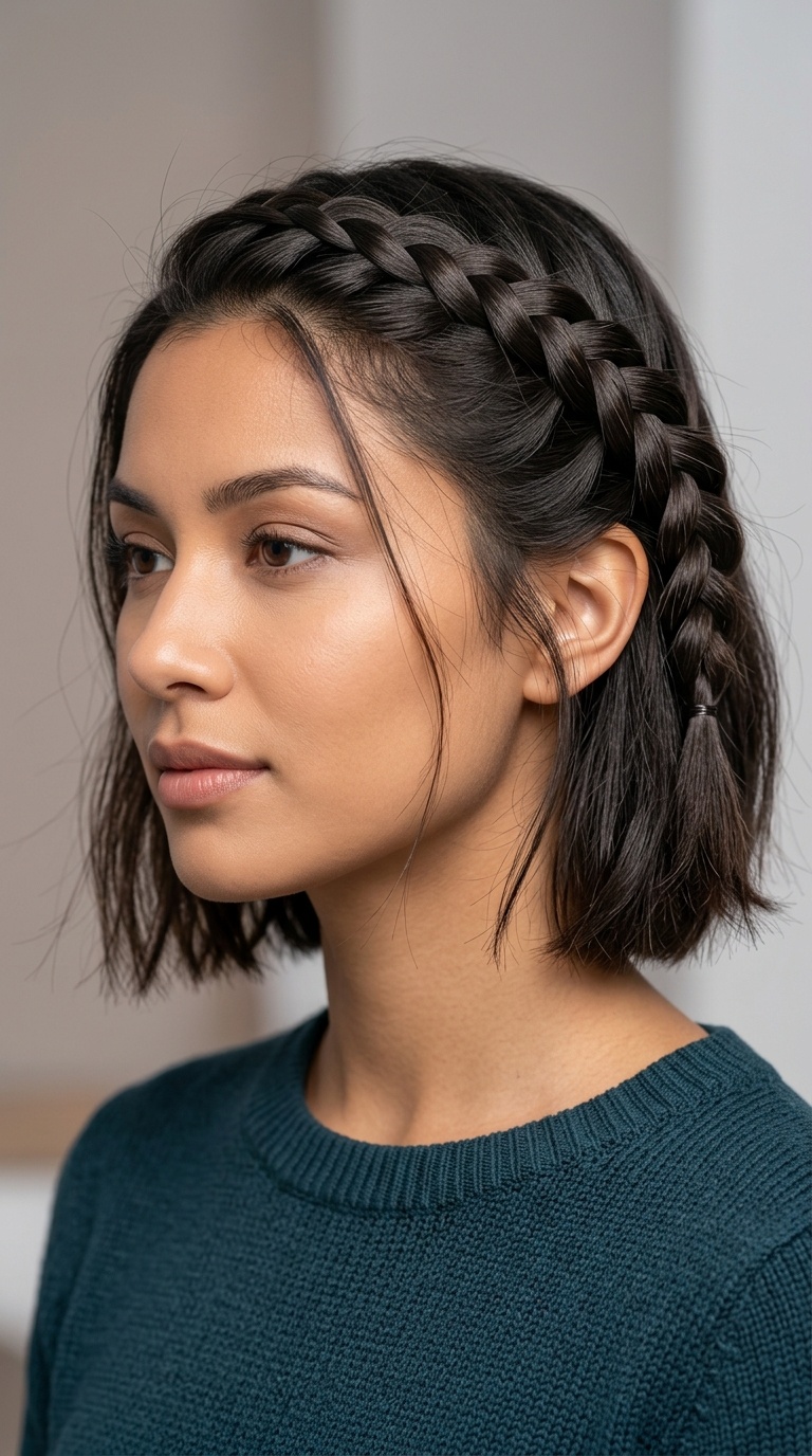 Diagonal Dutch Braid