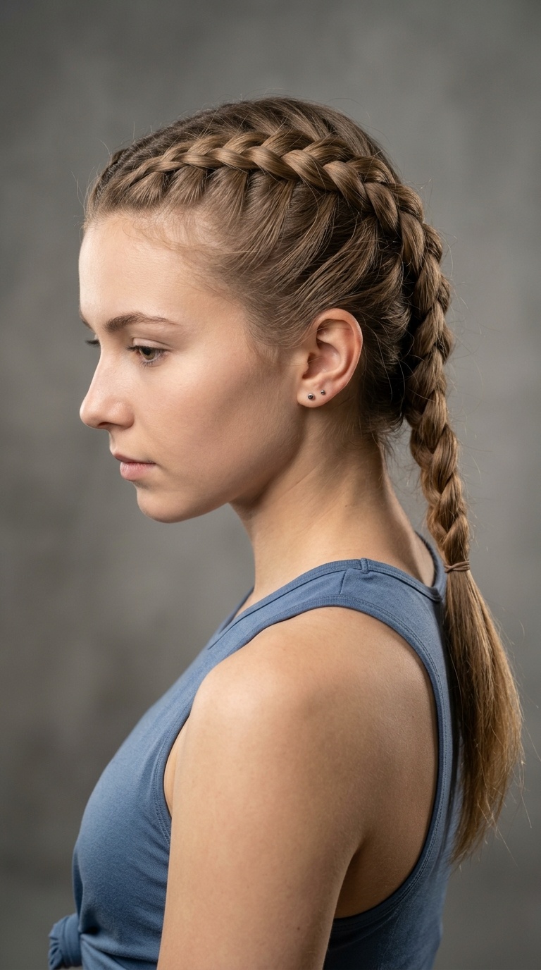 Diagonal Dutch Braid