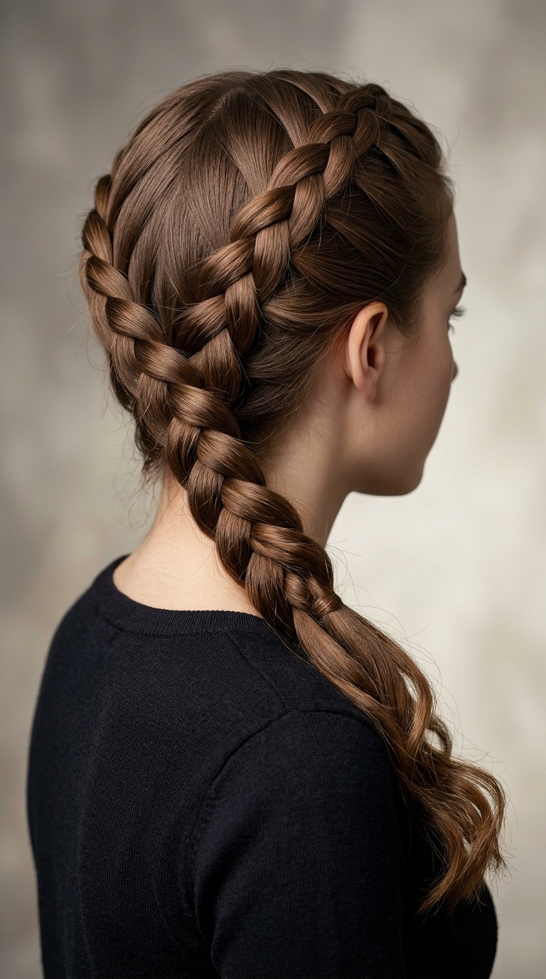 Diagonal Dutch Braid