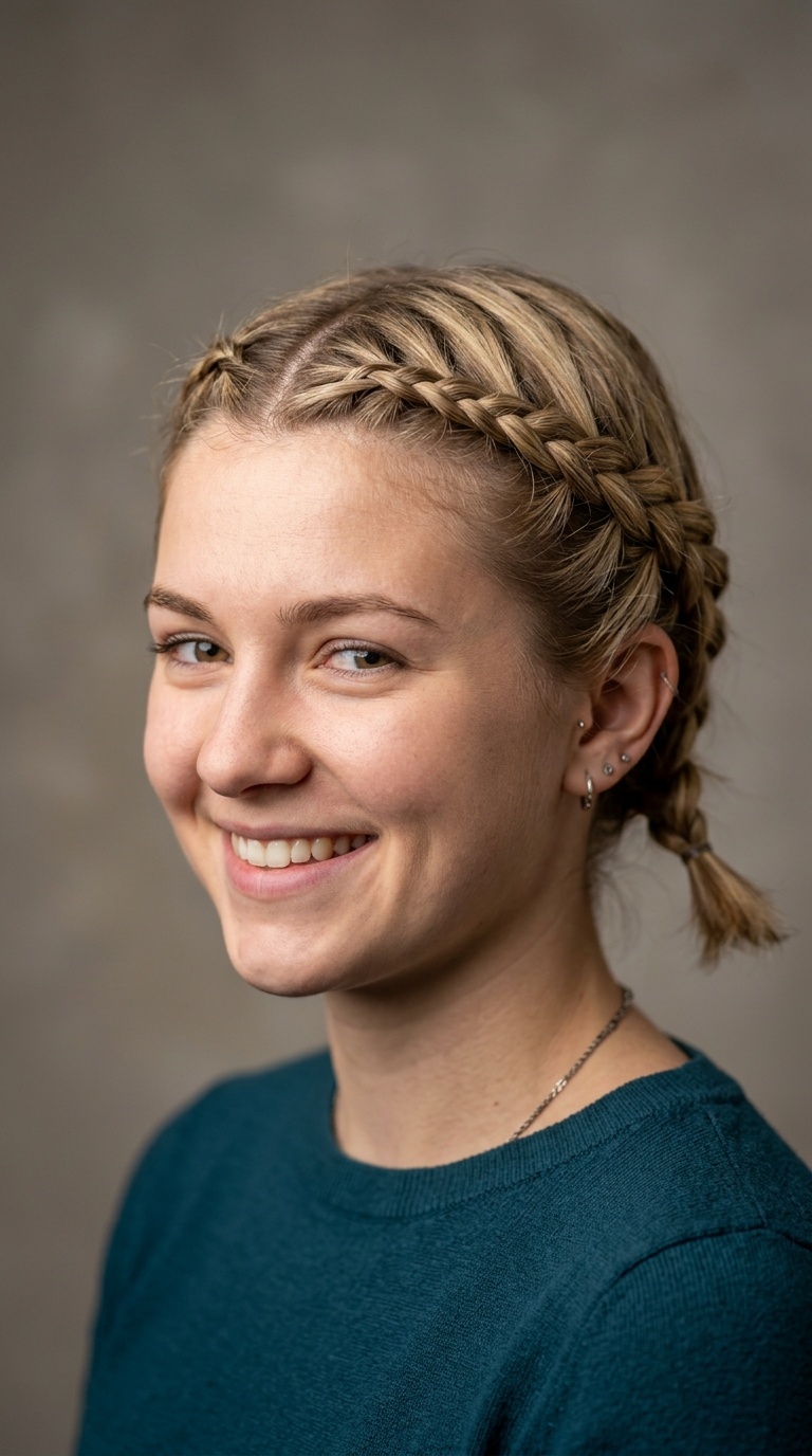 Diagonal Dutch Braids