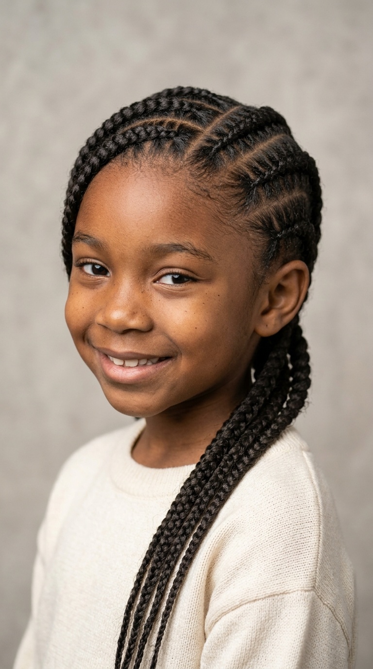 Diagonal Dutch Braids