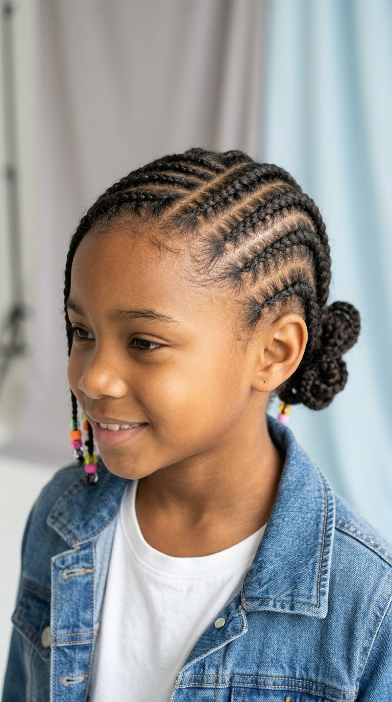 Diagonal Flow Cornrows