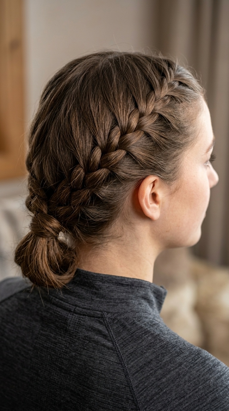 Diagonal French Braid