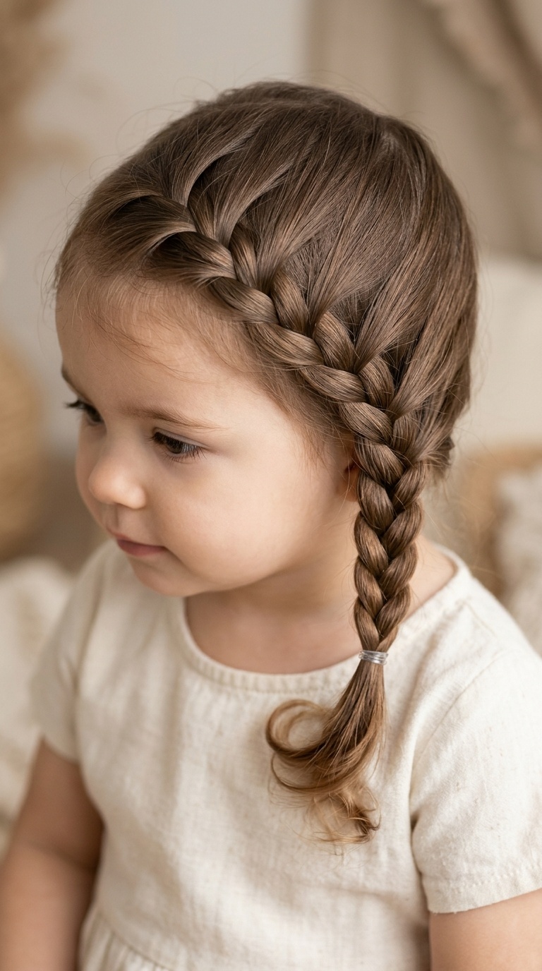 Diagonal French Braid