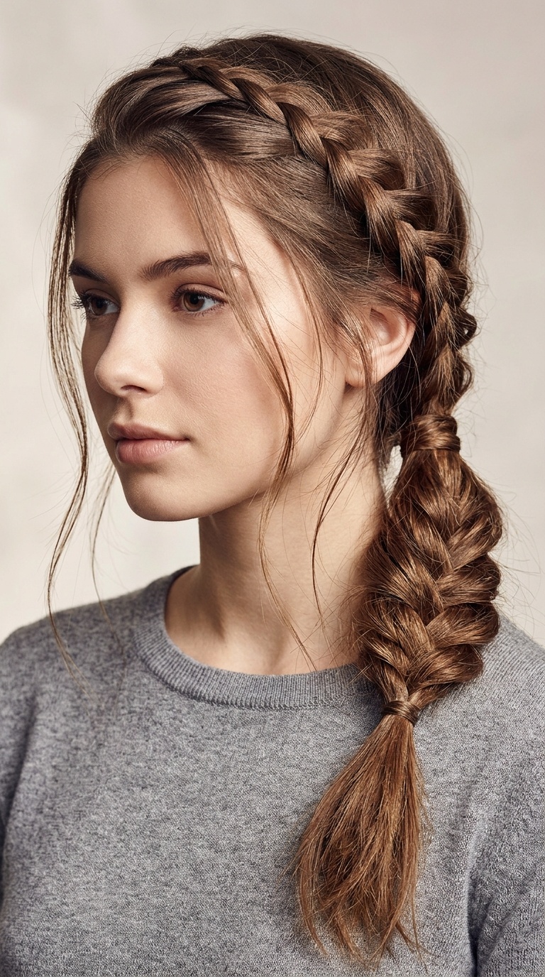 Diagonal Lace Braid