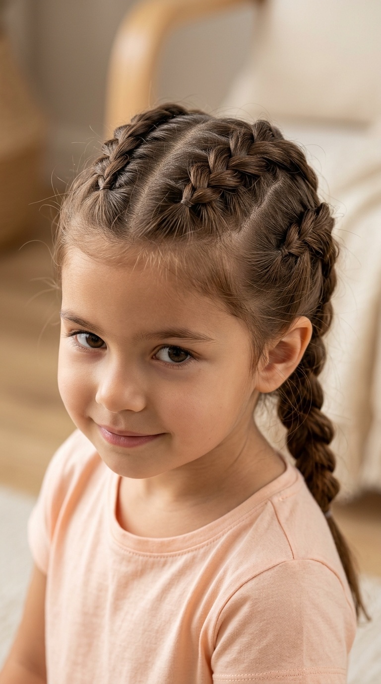 Diagonal Pull-Through Braids