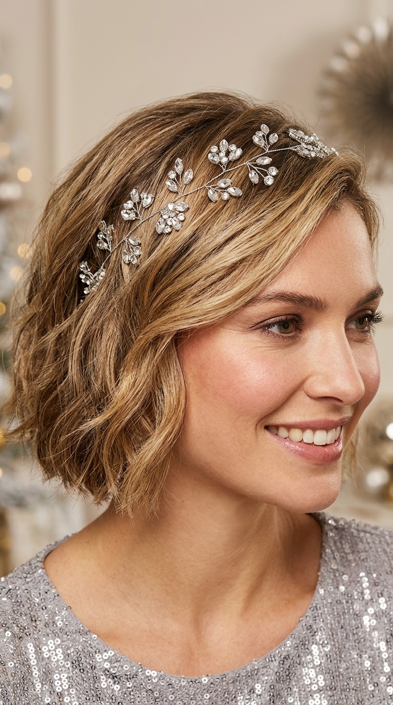 Diamanté Hair Vine