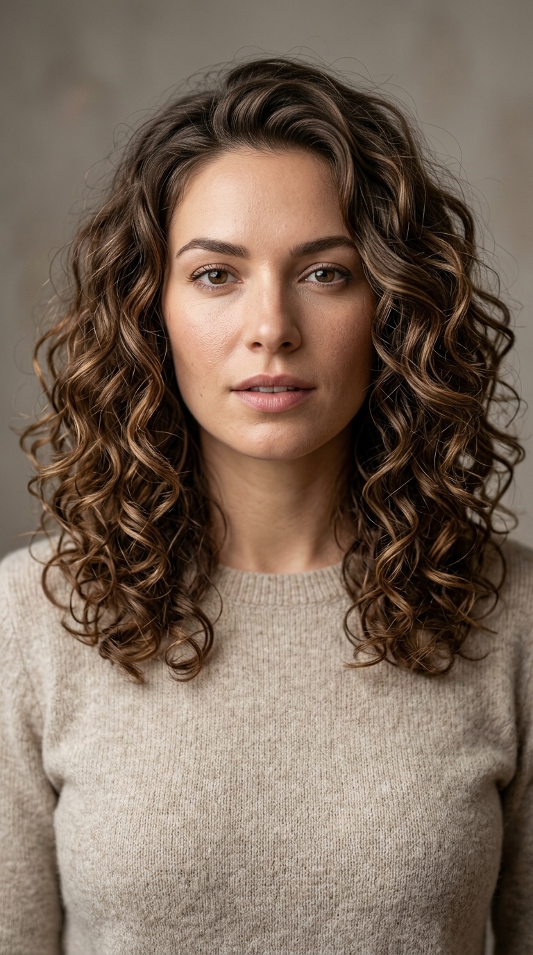 Diffused Loose Ringlets