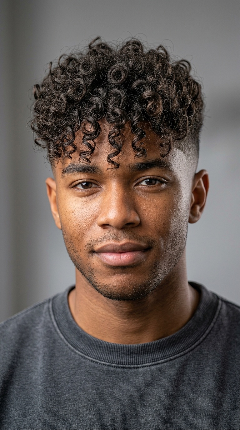 Disconnected Curly Fringe