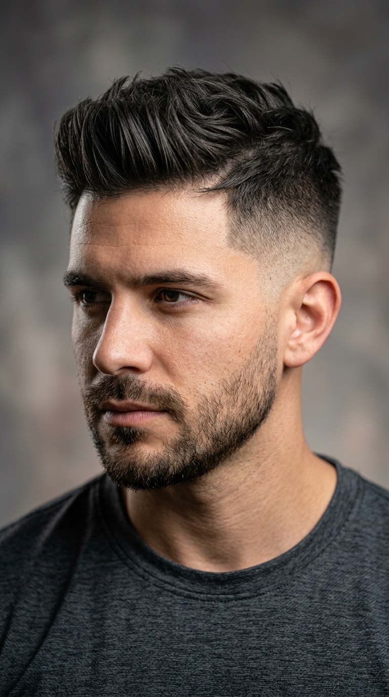 Disconnected Undercut Fade