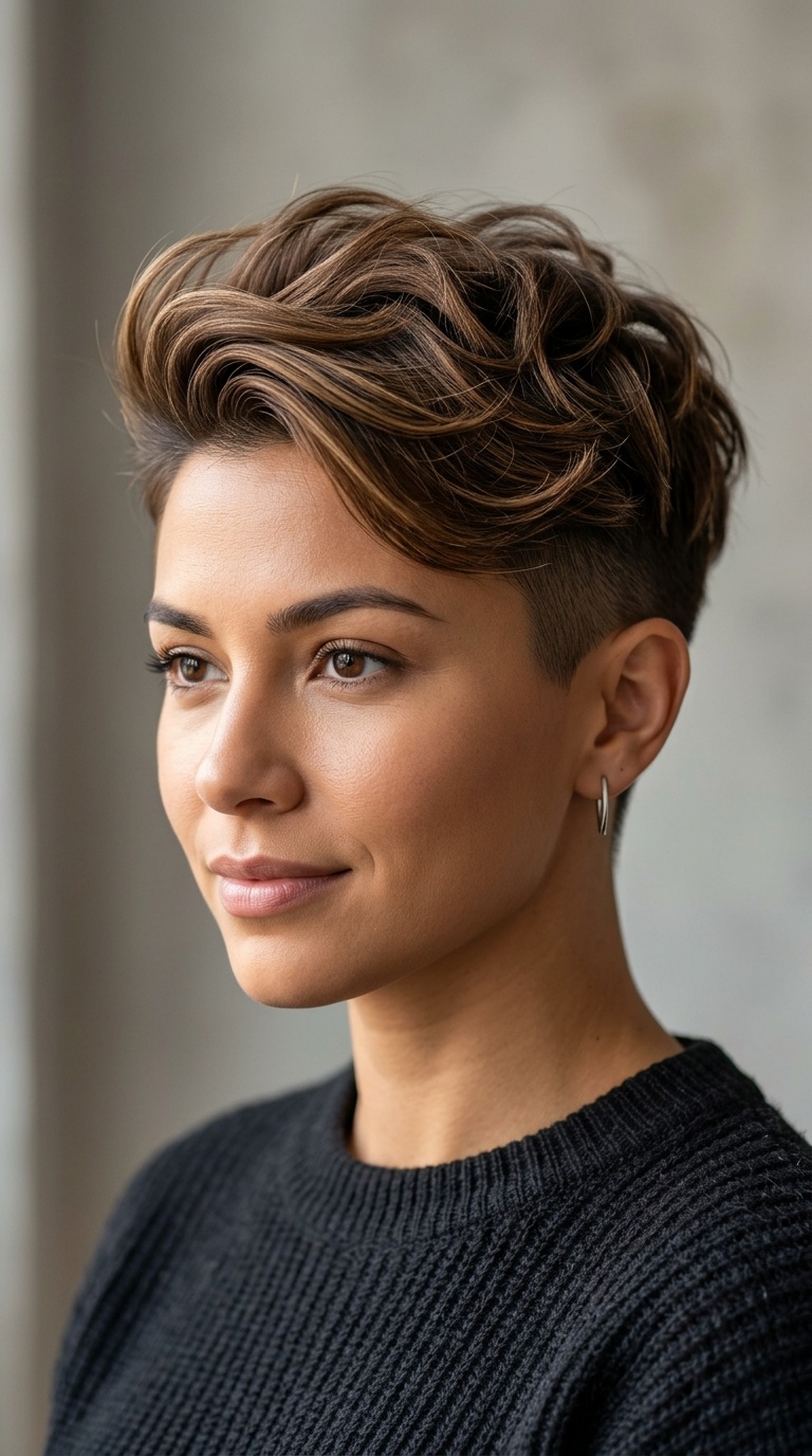 Disconnected Undercut for Women