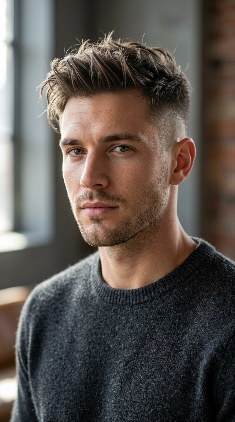 Disconnected Undercut with Messy Texture