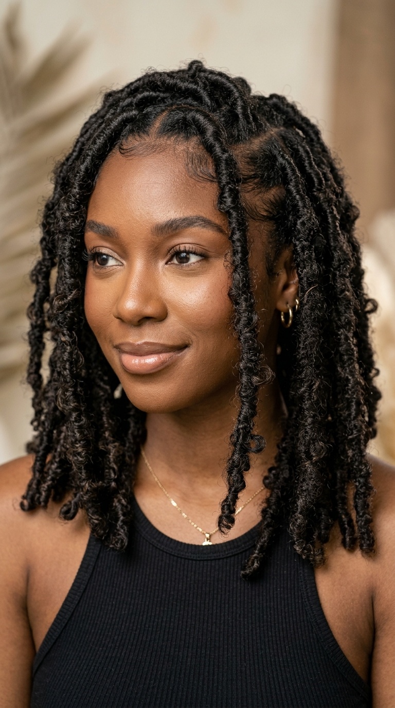 Distressed Butterfly Locs